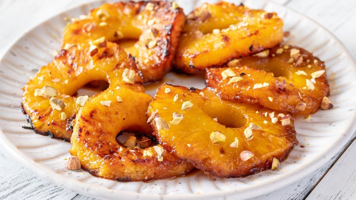 Ananas rôti au Air Fryer