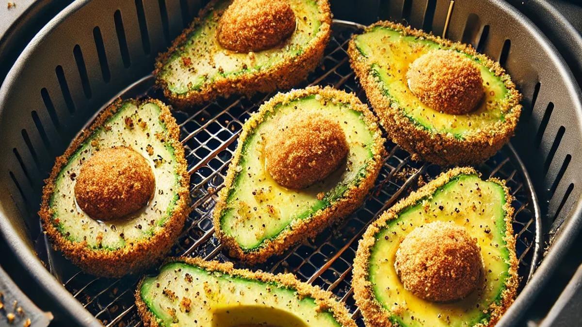 Avocat frit au Air Fryer