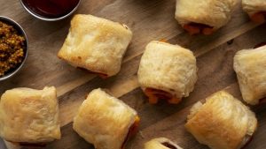 Bouchées feuilletées au corned beef au Air Fryer