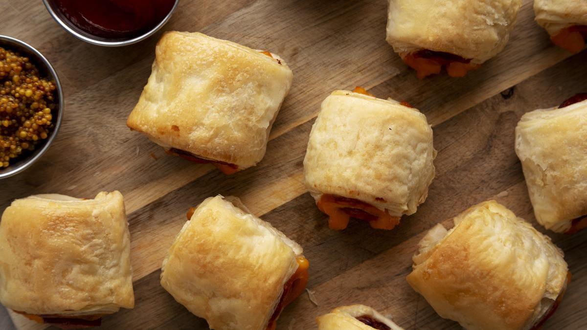 Bouchées feuilletées au corned beef au Air Fryer