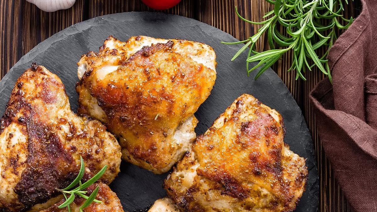 Cuisse de poulet au Air Fryer