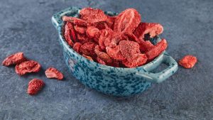 Fraises séchées deshydrateur au Air Fryer