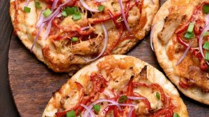 Pizza pain naan au Air Fryer