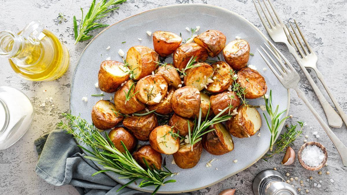 Pommes de terre au Air Fryer au romarin