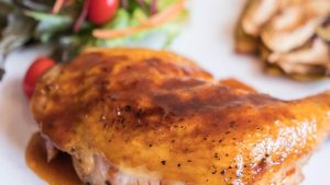 Poulet à l'orange au Air Fryer