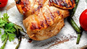 Poulet mariné barbecue au Air Fryer