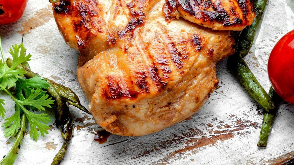 Poulet mariné barbecue au Air Fryer