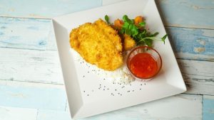 Poulet pané au parmesan au Air Fryer