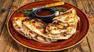 Quesadillas au poulet au Air Fryer